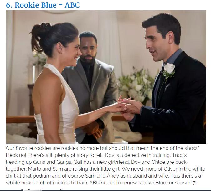 AidaMyTVLoveS's tweet photo. #RenewRookieBlue #RookieBlue #McSwarek #SaveRookieBlue #RenewTheBlue #Prepstein #GailPeck #OliverShaw #ChrisDiaz.... http://t.co/RseOjhGQ4S