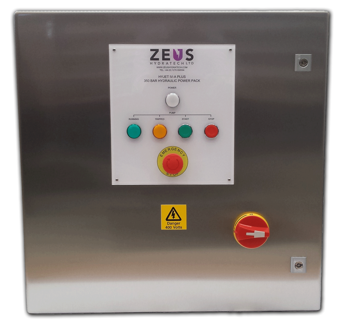 ZeusHydratech's tweet photo. 316 Stainless Steel control cabinet, Custom built to our customer’s specification for their new Hydraulic Power Pack http://t.co/Arrs19BQEM