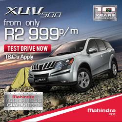 missteesibz's tweet photo. Test drive the Mahindra XUV500! At only R2999pm, worth the try. Go to http://t.co/8vp3YkuiD0 http://t.co/mkGn0NCpy3