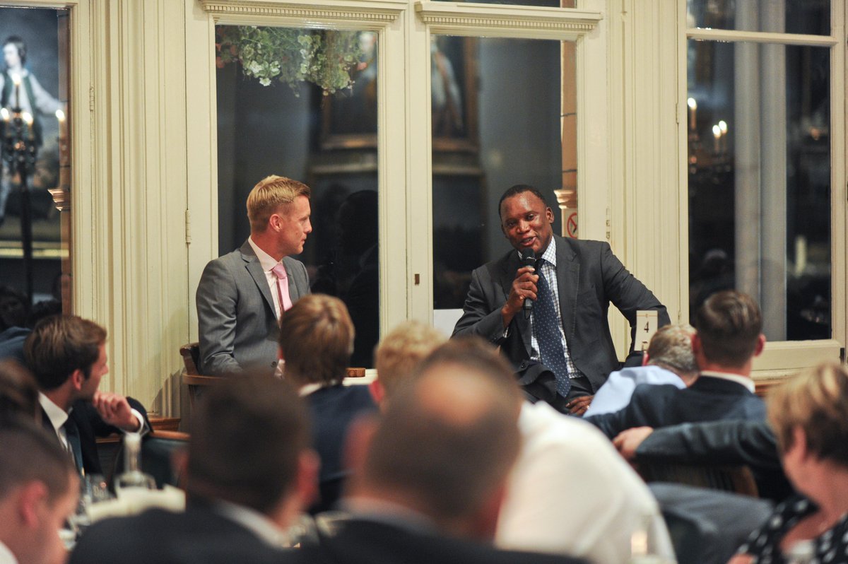 TheCricketerMag's tweet photo. Many thanks to @Chance2Shine - the official cricket charity of #NVC15! Devon was a wonderful after-dinner speaker! http://t.co/5vIk985Z9K