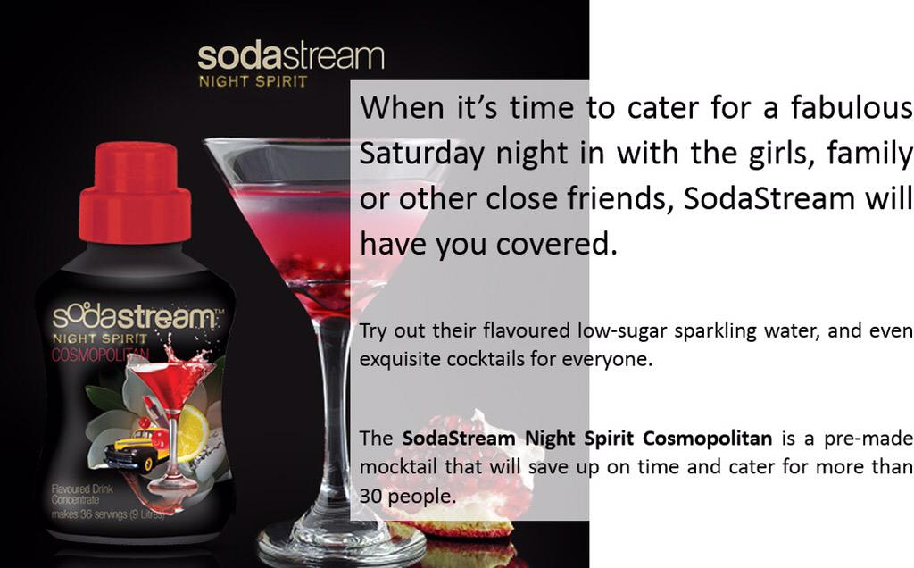 Karabo_Mokgoko's tweet image. Chill-out and enjoy cocktails 🍹 with SodaStream this weekend #SodaStreamFriday
