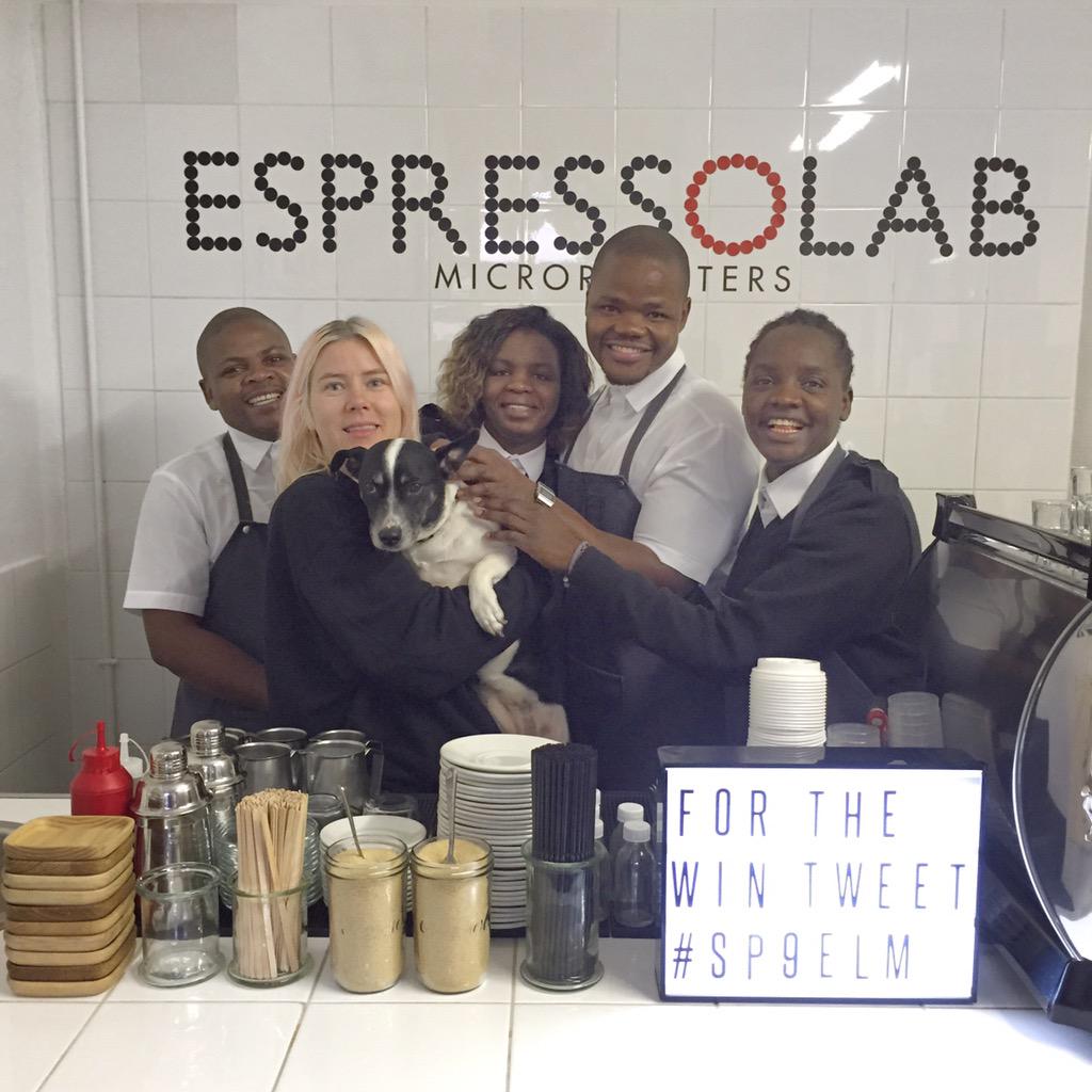 EspLabMicro's tweet photo. 💚 these guys... The team that brought it home... 🎉 http://t.co/2xtxO72wqU