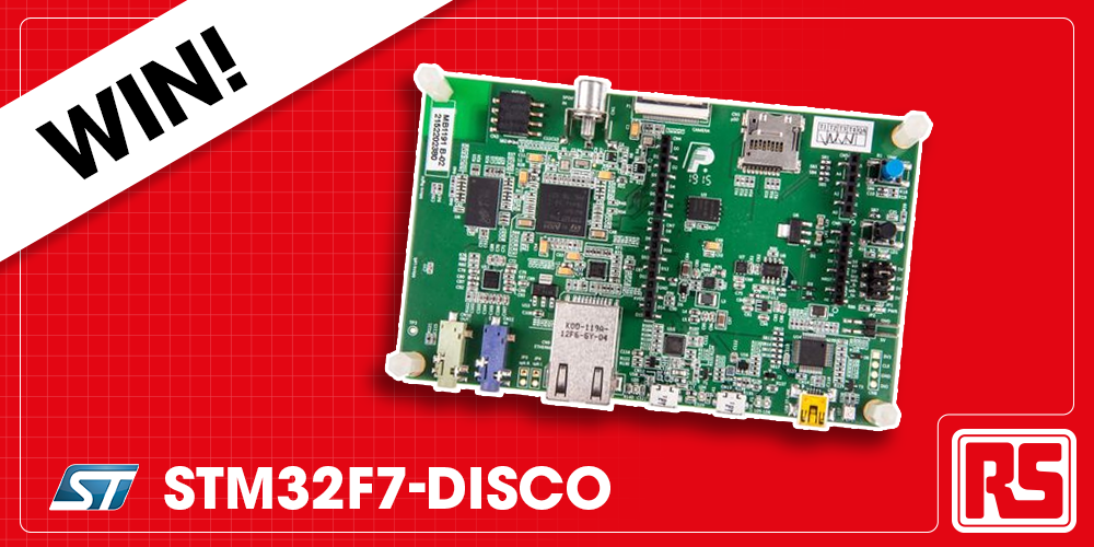 WeAreRSGroup's tweet image. RT and follow us for a chance to #win an #STM32F7-DISCO! T&Cs apply: 
 ow.ly/SndJi bit.ly/1MuKOoR
