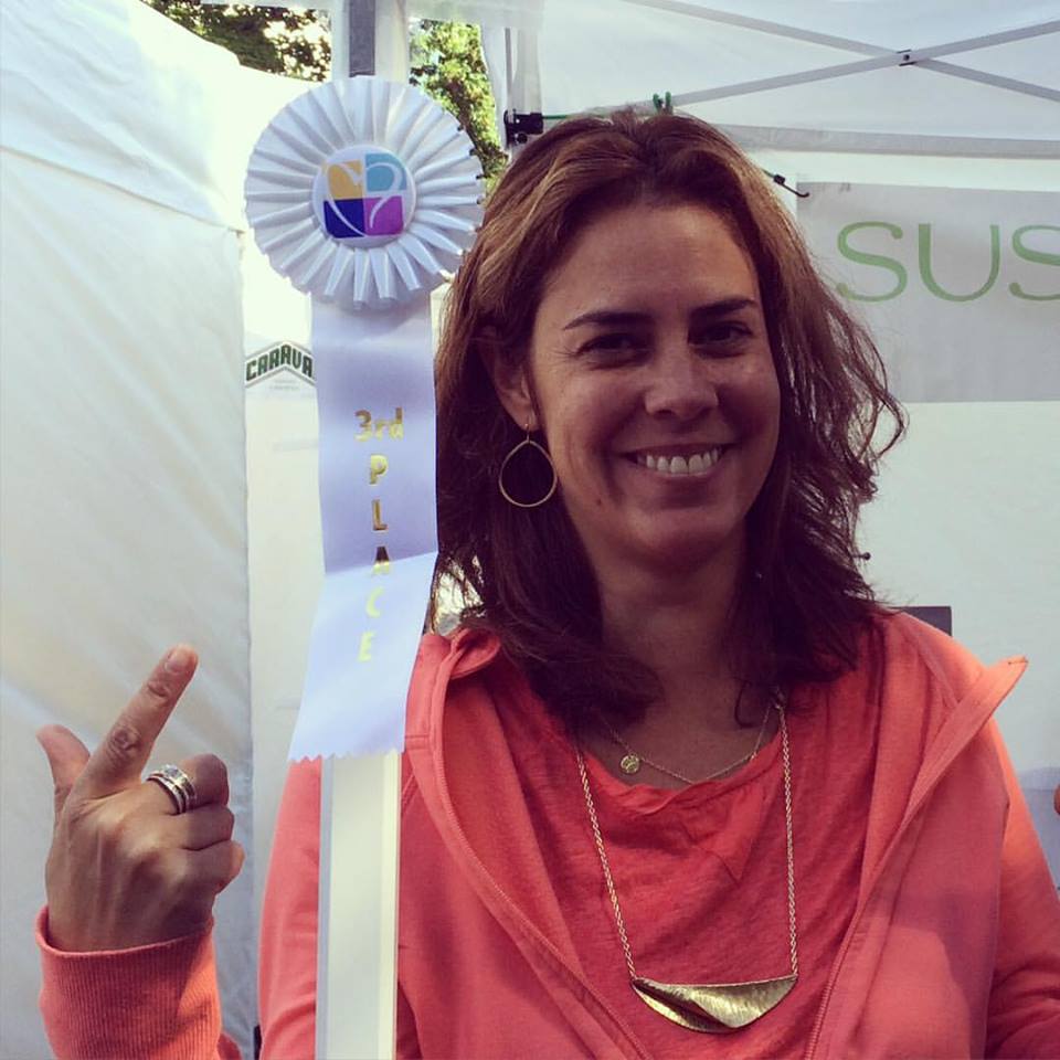 ArtWorksCincy's tweet photo. Last week, #ArtWorksEntrepreneur @SusieBrand  won an award at the Loveland Art Show for her handmade jewelery http://t.co/ZHTc5oNwvw