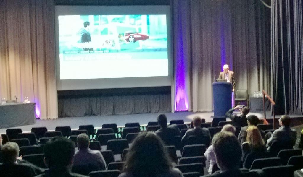 UPrecisionUK's tweet photo. Alan Norbury from Siemens UK presenting Industry 4.0 #epsrcmtf http://t.co/ItjRqbuEtW