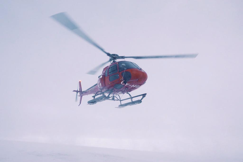 Timtothewild's tweet photo. Went on my first helicopter ride yesterday onto the ice sheet. One of the coolest experiences of my life. http://t.co/O00CgkD9hp