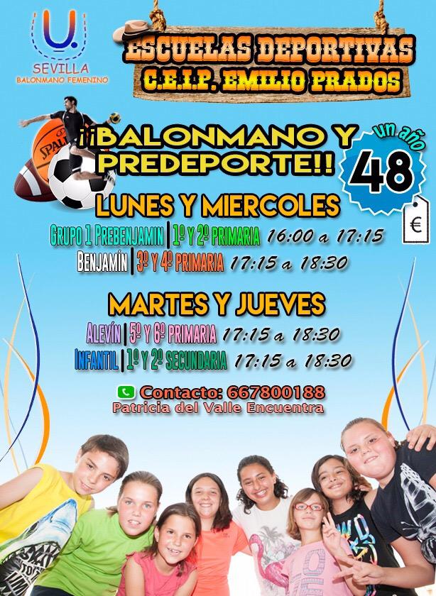 BmUSevilla's tweet photo. Comienzan las Escuelas Deportivas. Este año empezamos una nueva experiencia en CEIP Juan XXIII. No te lo pierdas!!! http://t.co/R23IXABX6O