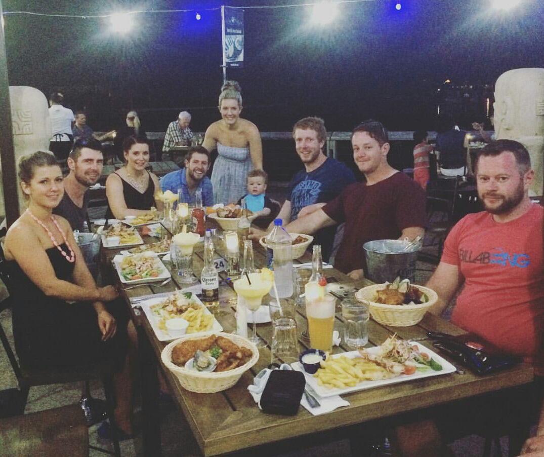 What a great  way  to  finish  off  a  great  day on our Funtastic Fiji adventure.  More fun times ahead tomorrow