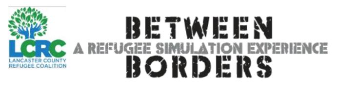 Volunteers are needed for Monday's Lancaster County Refugee Coalition Between Borders Simulation. Questions? Reply!