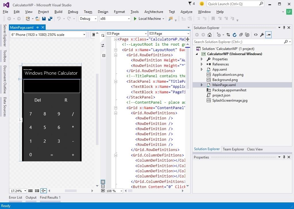 Grid height. UWP Visual Studio. Панель в Visual Studio. Визуал Проджект. Grid c#.