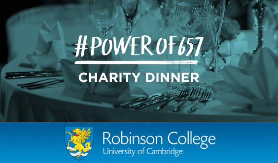 Brilliant #venue for our #powerof657 #Charity Dinner 30/09 <a href="/RobCollConf/">Robinson College</a> bit.ly/1Mo9v5T @ClicPlus2015 #clic15