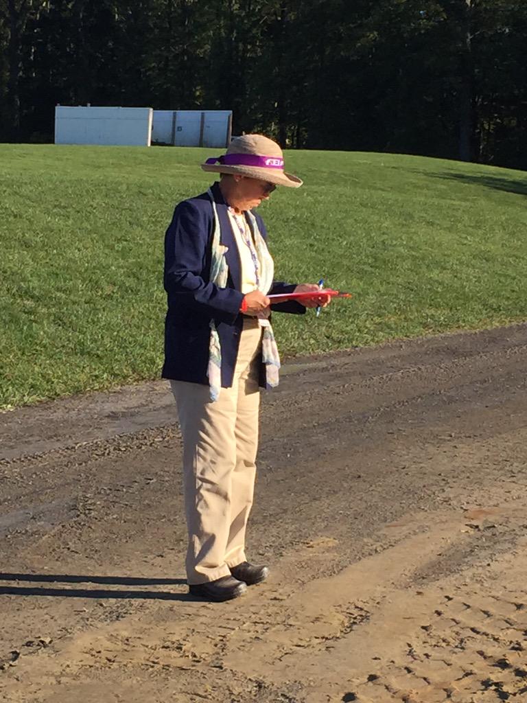 NEDAPress's tweet photo. Lisa Gorretta FEI Steward #NEDAFall #USDF #USEF #dressage #FEI http://t.co/cxtPGM9Z8v
