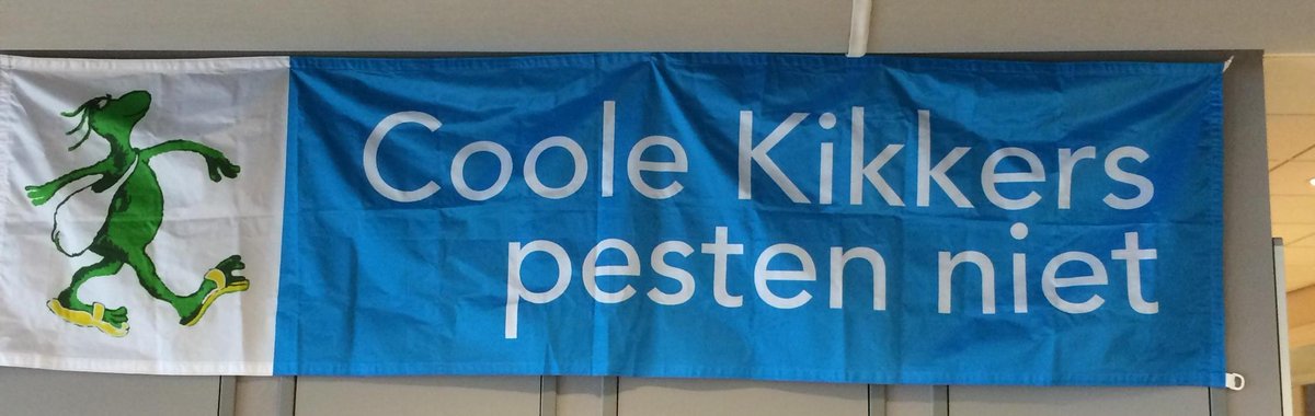 Week TEGEN het pesten. We zijn er klaar voor! #antipestenweek #veiligheidopschool