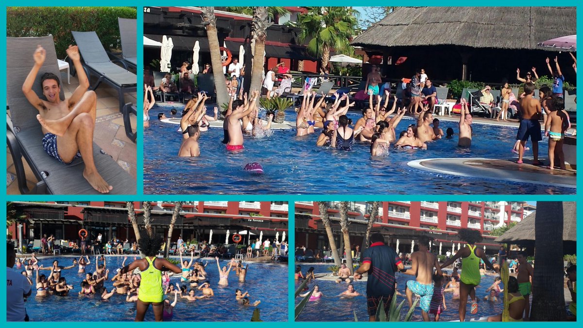 Ninosconamor's tweet photo. Bajando el buffet libre en @barceloIslaCris en clases de #zumba y #aquaerobic #welovesummer2015 http://t.co/V1prrSPe1M