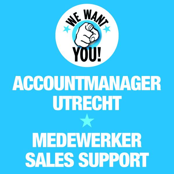 We're hiring! Word jij onze nieuwe collega? Vacatures: bit.ly/1hWo56v