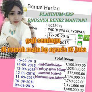 Waw! Mau kaya gni? Join di moment skrg guys😉 pin 5A3663CD