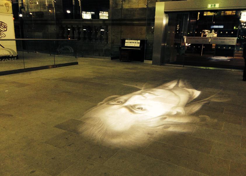 LuxLisbonMusic's tweet photo. Back home to Newcastle and see this @rnsinfonia coolness at the station. Sharing cos it looks class! #projectmozart http://t.co/z9WbL3fMFA