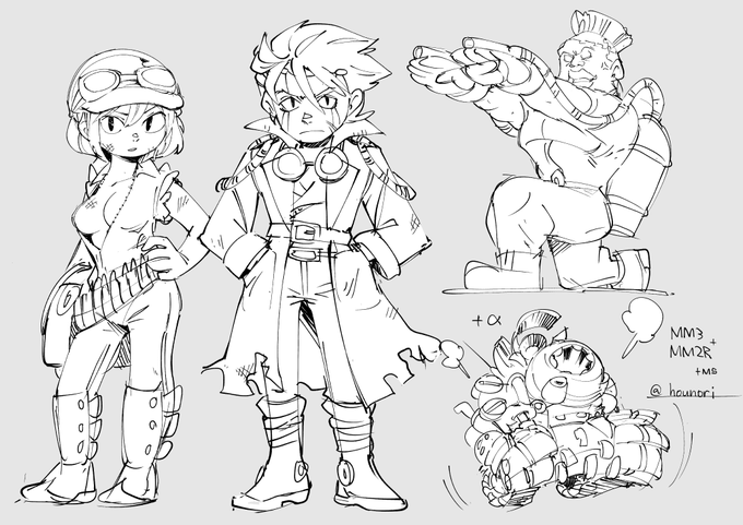 お絵描き:メタルマックス +α 