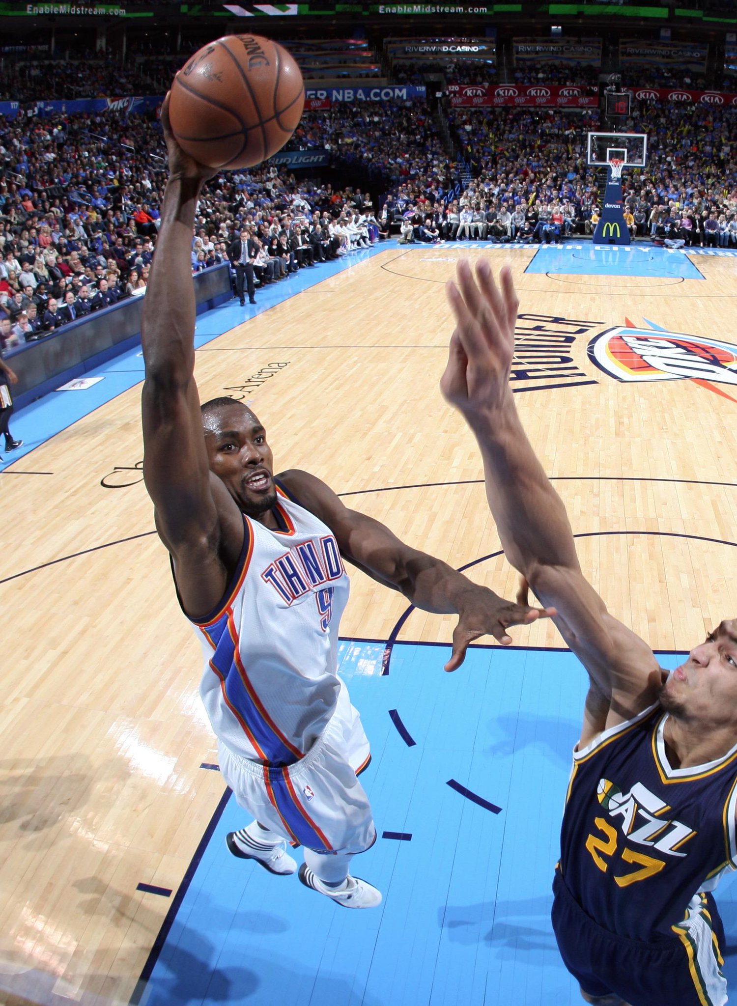  messages: Happy birthday today to Serge Ibaka! 