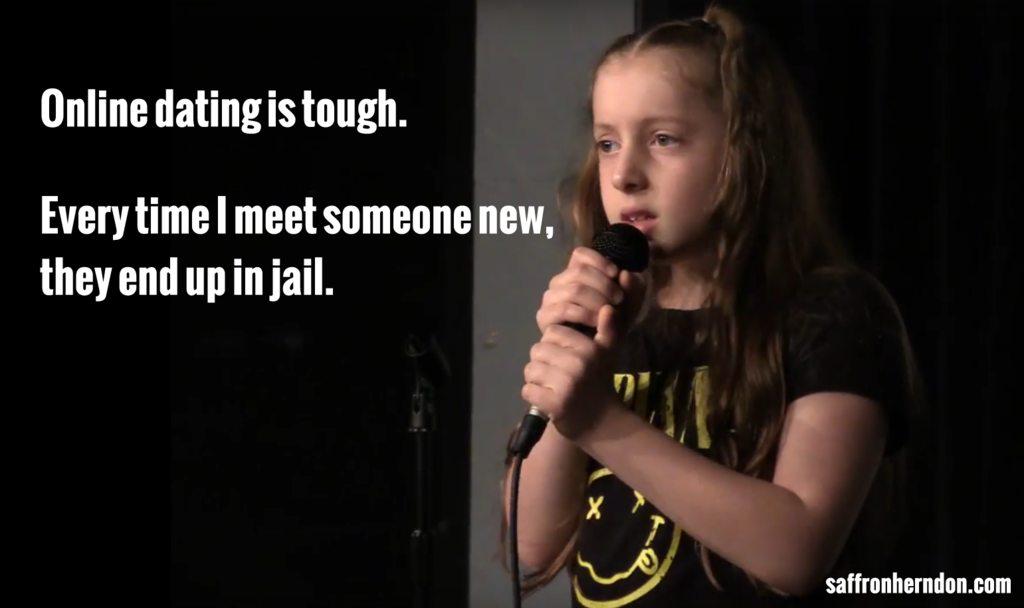 This is a 10 year old comedian. This is a savage joke.
