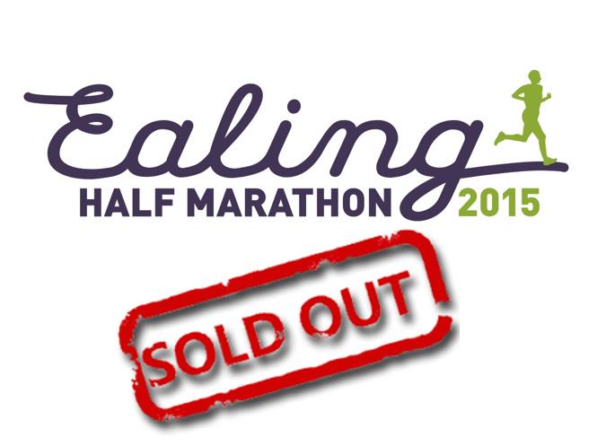 SOLD OUT!! That's it, We are FULL. Thank you to the 7,000 runners who have signed up! :) #EalingFeeling #EalingHalf
