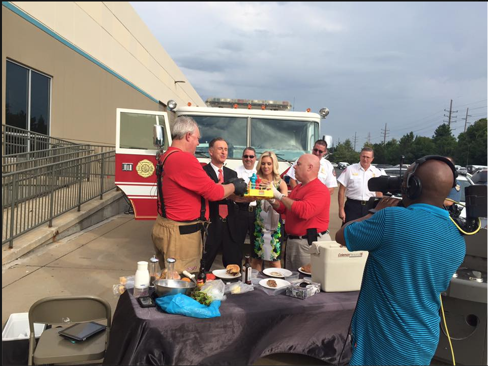 tastestl's tweet photo. So much fun with the captains!!!! Thanks Captain Lewis and Captain Harper and @FOX2now! See you at the Taste! http://t.co/rMQZ5h0h0o