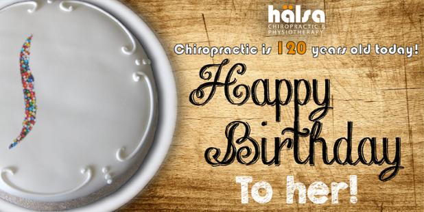 Happy Birthday! 120 years of changing &amp; saving lives. When is your next adjustment? #getadjusted Have a good weekend!