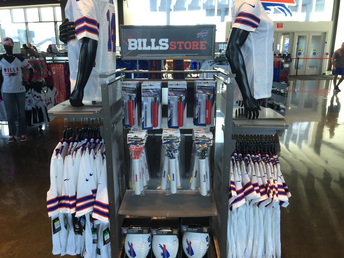 SportsCenter's tweet photo. Bills are selling inflating pumps at their store... get it? http://t.co/s0kT2Y6weu