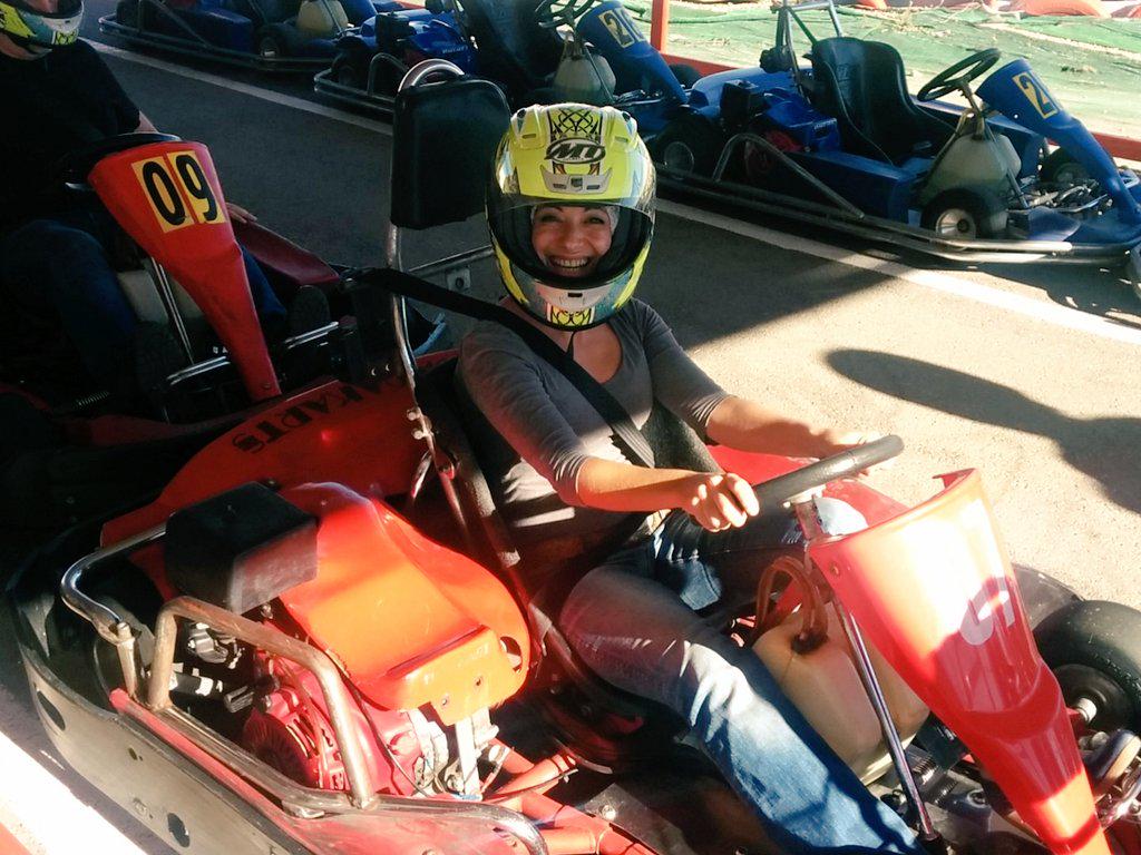 NettDigital's tweet photo. #NETTteam calentando motores #KartsNETT http://t.co/G1J6eUlKJ2