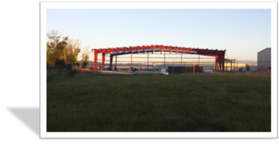 Hangars Construction is moving Quickly for December 2015 Grand Opening. Proud to have the capability of holding a G5