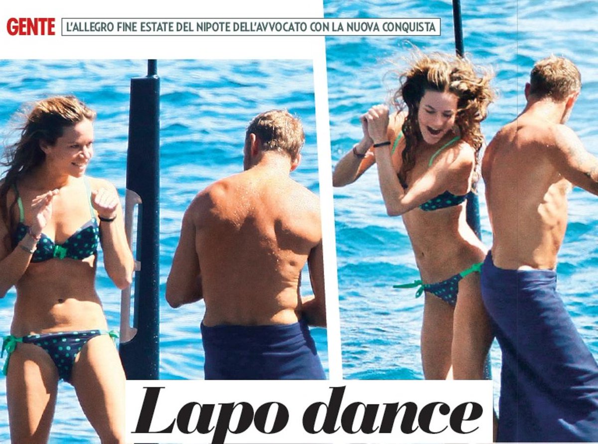 Lapo Elkann e Marina Penate sullo yacht a Portofino, foto oltre il Gossip 1 Gossip: Lapo Elkann e Marina Penate sullo yacht a Portofino.