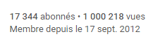 newheavenmc's tweet photo. Nous avons atteins le millions de vues cumulées sur la chaîne. Un grand merci à vous tous !<3 #lebuildfrançaisenavant http://t.co/jPyugwSn4f