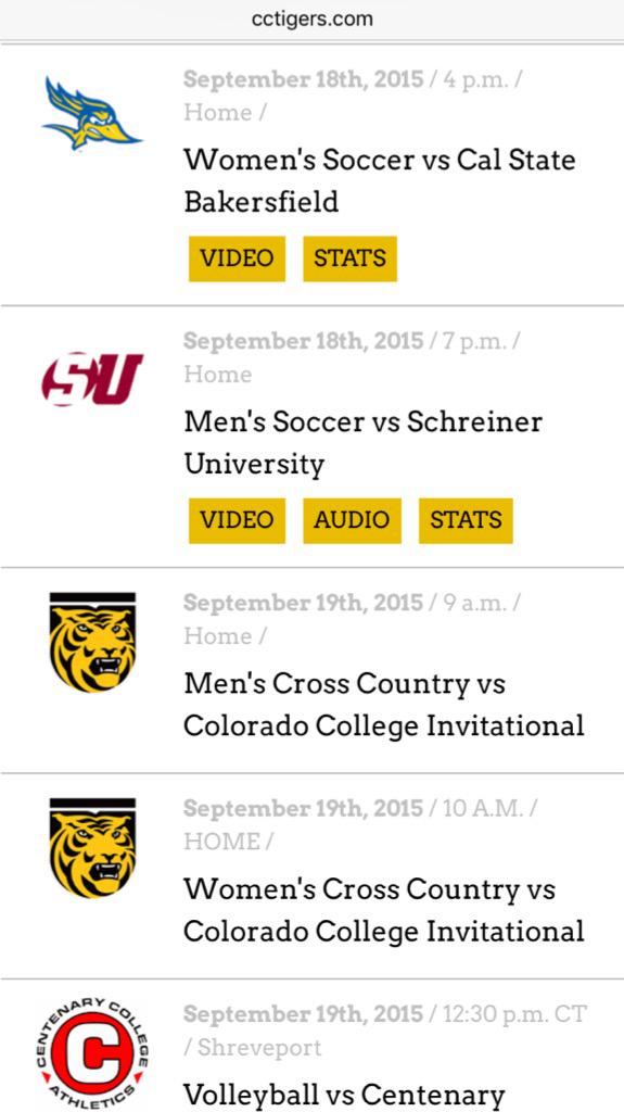 CCWLAX_TIGERS's tweet image. It may be #blockbreak but the @CCTigers fall teams are in action. Check out cctigers.com for the schedule!