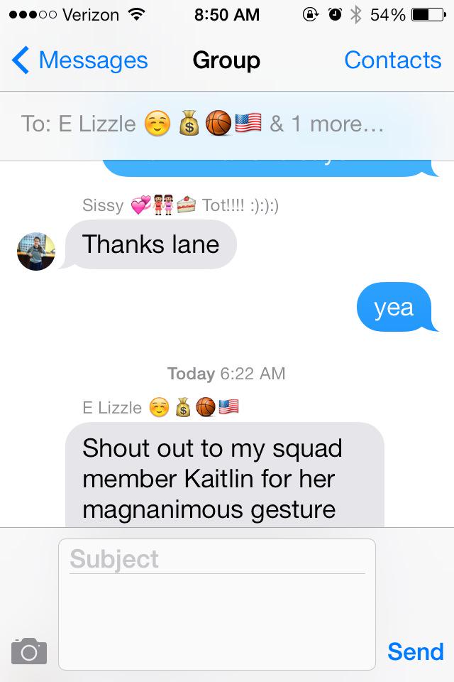 lelaneydindell's tweet photo. When your dad refers to the family as his squad πΉ #NotARegularDad #TotalEricMove http://t.co/qNoQGw77Ei