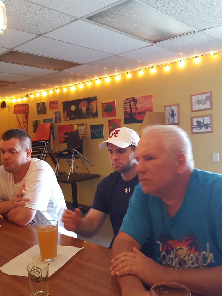 Got some nice dudes , husker/Bama fans. So what the he'll we're open.