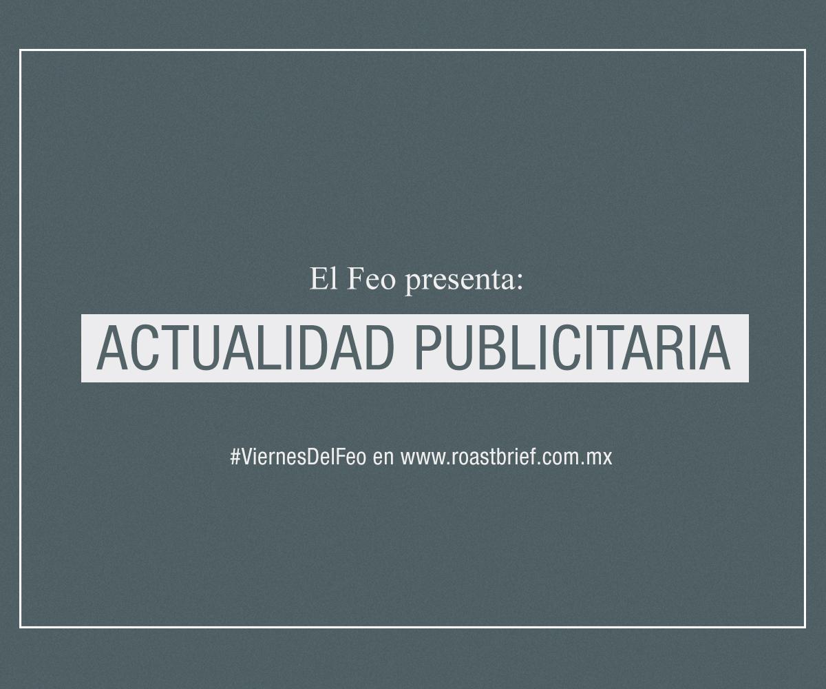 roastbrief's tweet photo. Actualidad publicitaria http://t.co/7yOMhtrbvv #ViernesDelFeo #Creatividad #Publicidad http://t.co/NJLQ7qZjrD