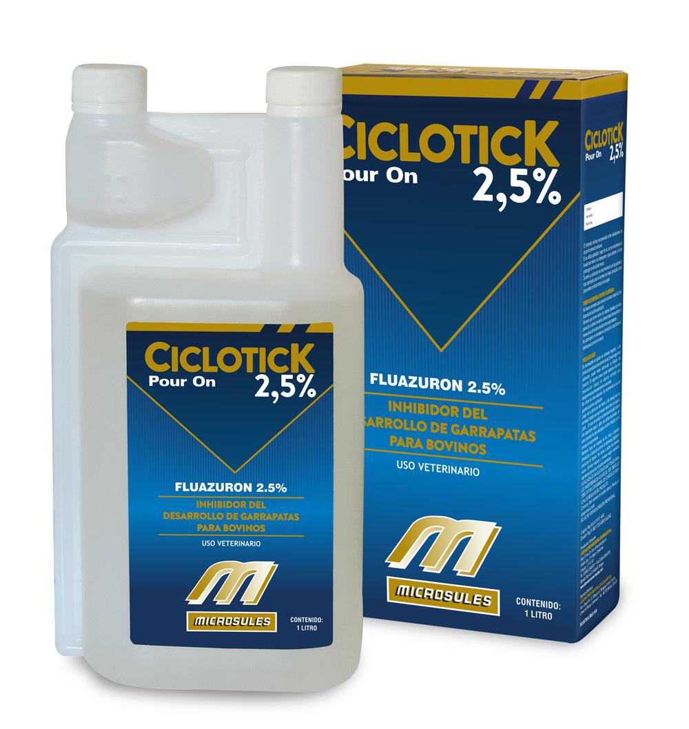 LMicrosules's tweet photo. CICLOTICK   2,5 %  Pour-on
Inhibidor del desarrollo de garrapatas  pour-on para bovinos. http://t.co/gRibbUrbJp