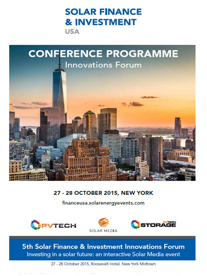 Join Chris Diaz @ #SFIUSA Innovations Forum Oct. 27-28 in NYC. Use this link for 20% discount goo.gl/KpoHC9