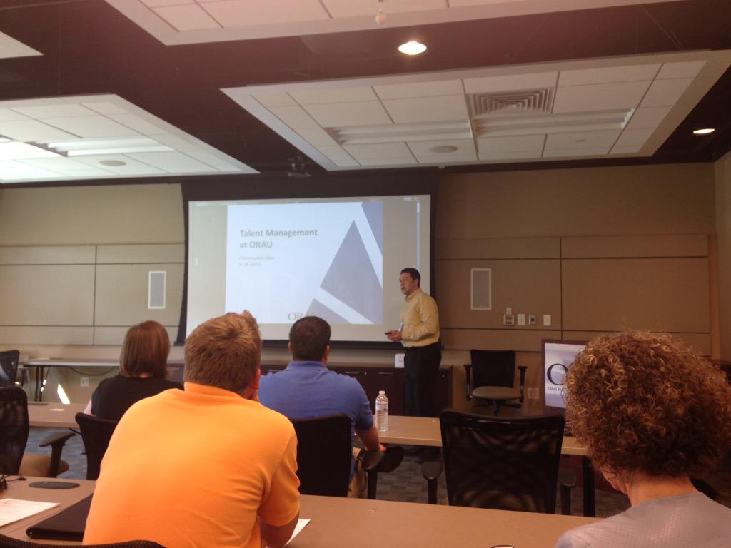 Annual chapter site visit!  Thrilled to learn about Oak Ridge Associated Universities w/ Christopher Giles!