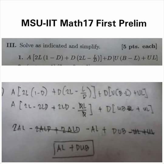 dharlocampooo's tweet photo. When I was in college, i freaked over Math 17. But then I saw this. Intelligent AldubNation.
#ALDUBMostAwaitedDate
-E http://t.co/0tFHLuK6QK