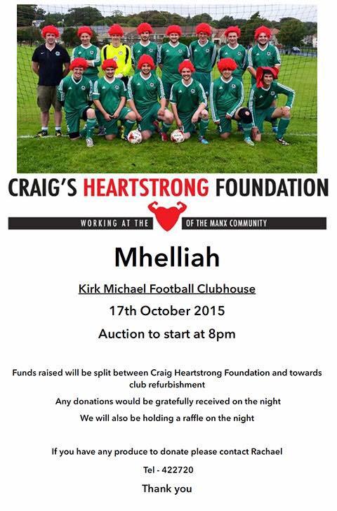 MichaelUnitedFC's tweet photo. Kirk Michael Melliah is on the 17th October, everyone welcome and it's all for a good cause #GreenArmy http://t.co/wdErgtH9tN