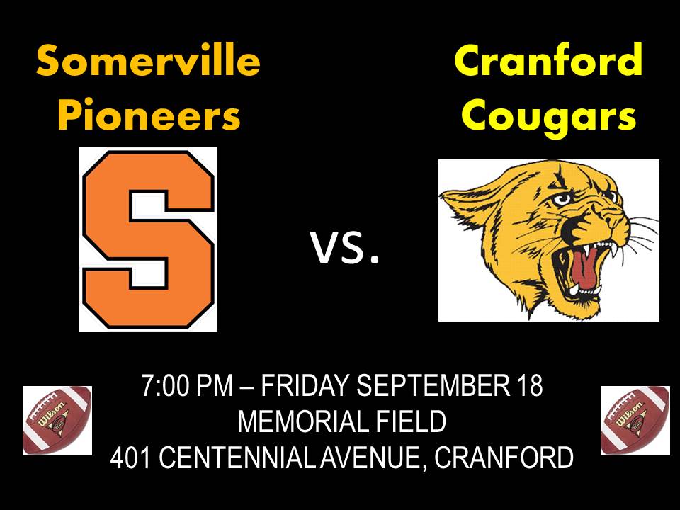 KTFraney's tweet photo. @PioneerPack Doesn't get any easier this week @ 1-0 Cranford - lone loss last year was in the state finals #shsfb http://t.co/mihQnV54jD
