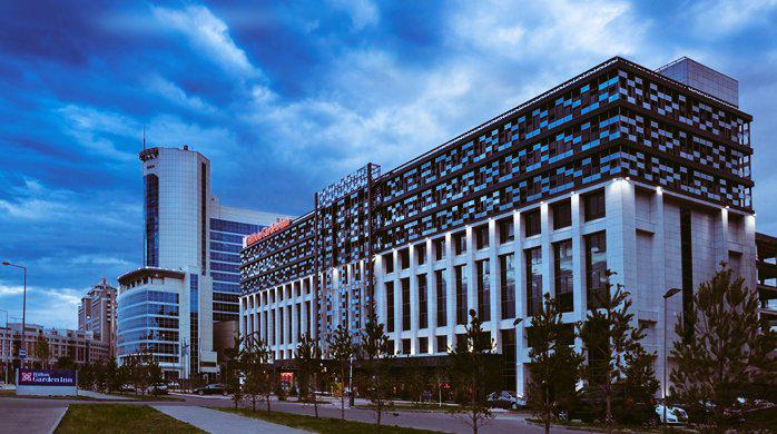 We are at <a href="/hiltongardeninn/">Hilton Garden Inn</a> in Astana,  come to visit us