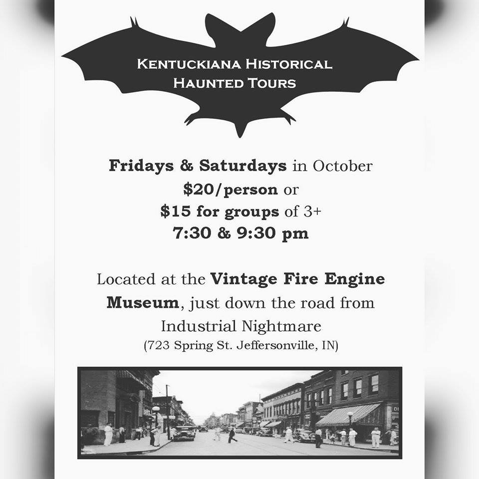 KHHauntedTours's tweet image. Haunted Tours begin in 2 weeks!