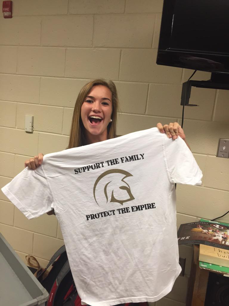 GladiatorArmy's tweet image. They're here! Pick up at lunch on Monday. See you tonight #JCHS #SupportTheFam