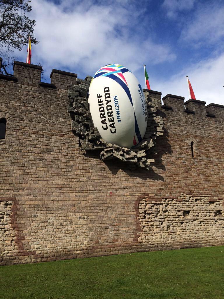 BBCScrumV's tweet photo. 🎄 THIS IS OUR CHRISTMAS…

🏆 The World Cup is here!

😝 Come on Wales

💪🏼 Lets SMASH it…

#WAL #RWC2015 http://t.co/HL4qlRpMvr