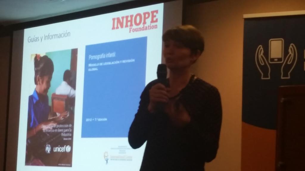 katiamdantas's tweet photo. Amy Crocker @INHOPE_PR highlighting @ICMEC_official Model Legislation on #childpornography #COPWorkshop http://t.co/bcNBZNXGON