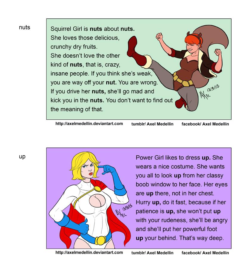AxelMedellin's tweet photo. Check TLIID 258 #Squirrelgirl  and #Powergirl in #SuperDictionary by @AxelMedellin http://t.co/hsBrRN2xmx http://t.co/sMExEVBzdW