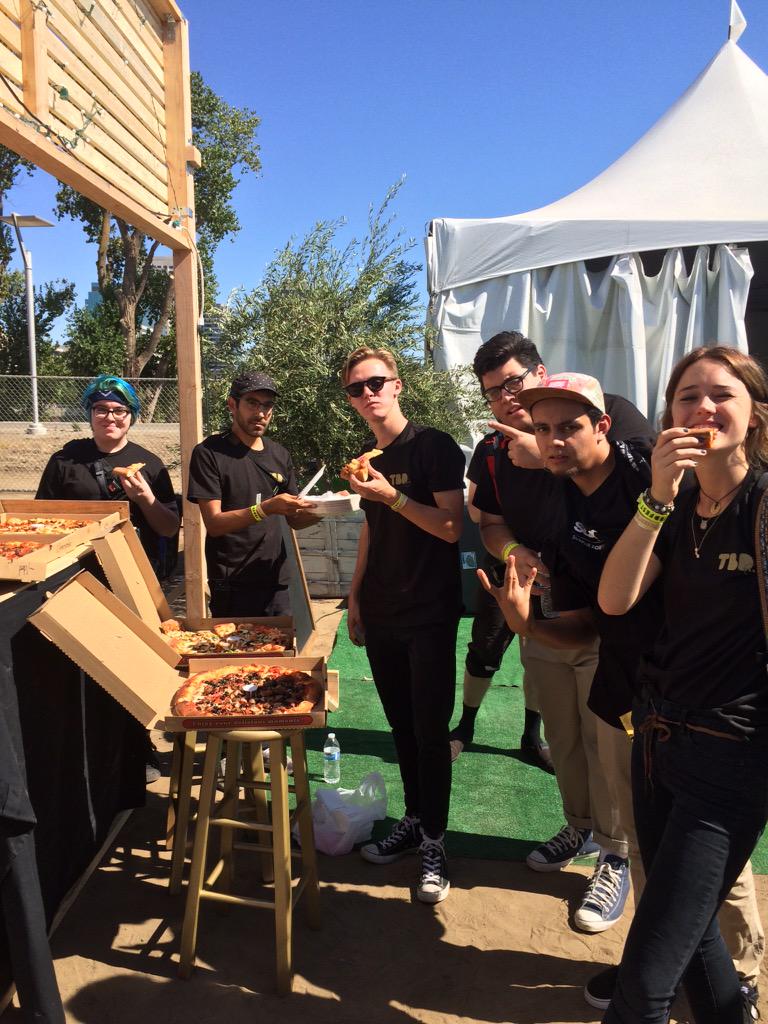 Crew Love! #WeAreTBD #findthebuffalo #piepic #TBDFest