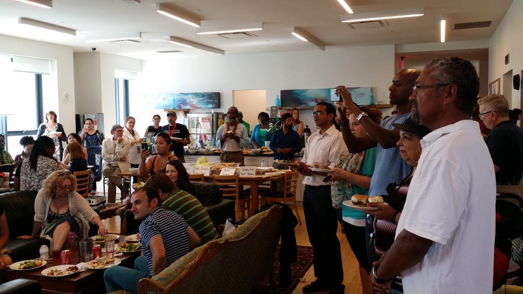 ShilbeeKim's tweet photo. We're turning 3! @csiTO celebrating 3 year anniversary in #danielspectrum in #regentpark @RegentParkArts http://t.co/VzO6ec4x5f